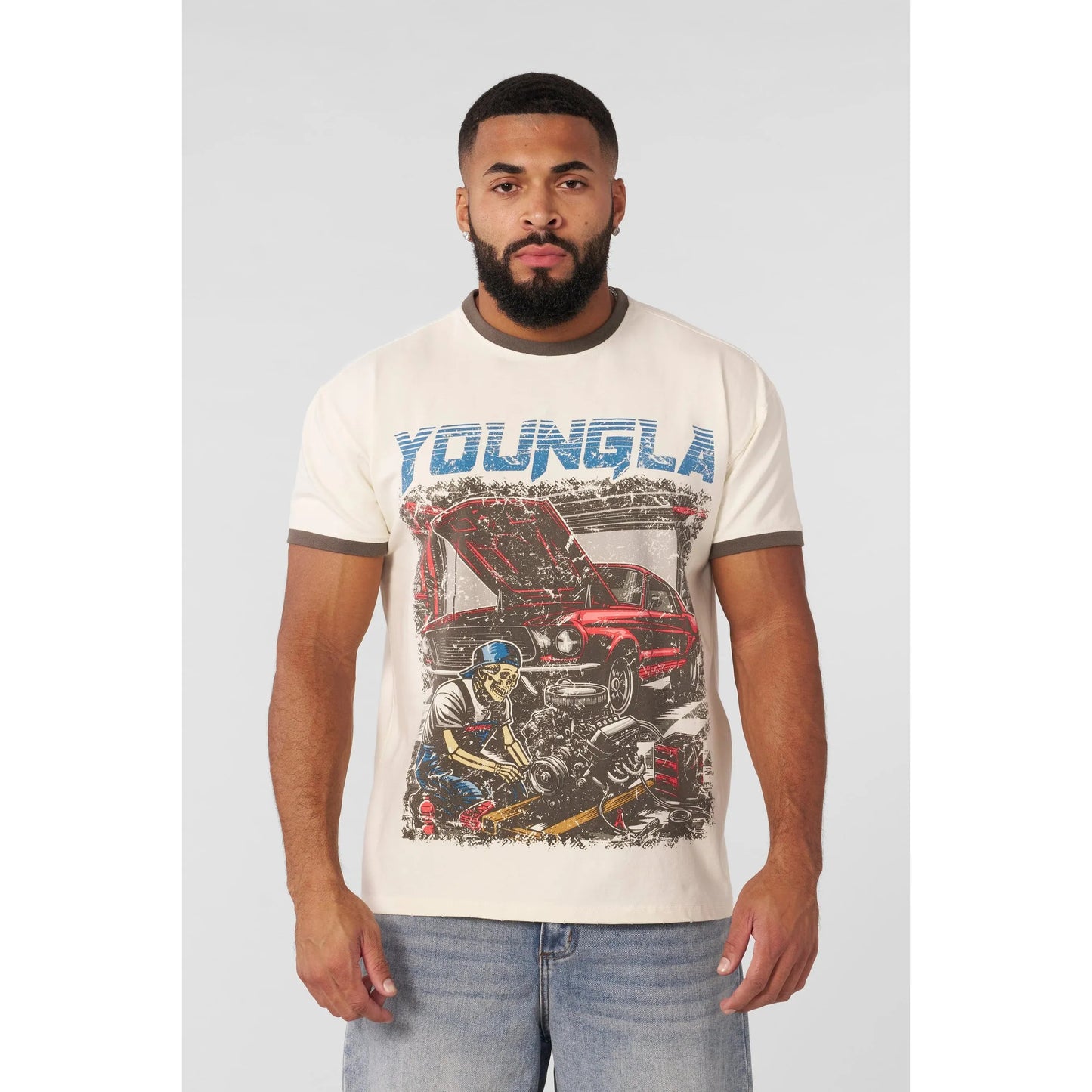 4033 RETRO RINGER TEES