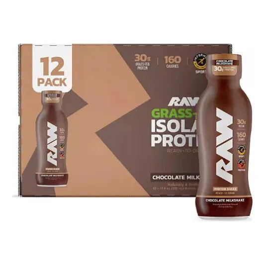 Grass-Fed Isolate Protein Ready to Drink 12 Pack