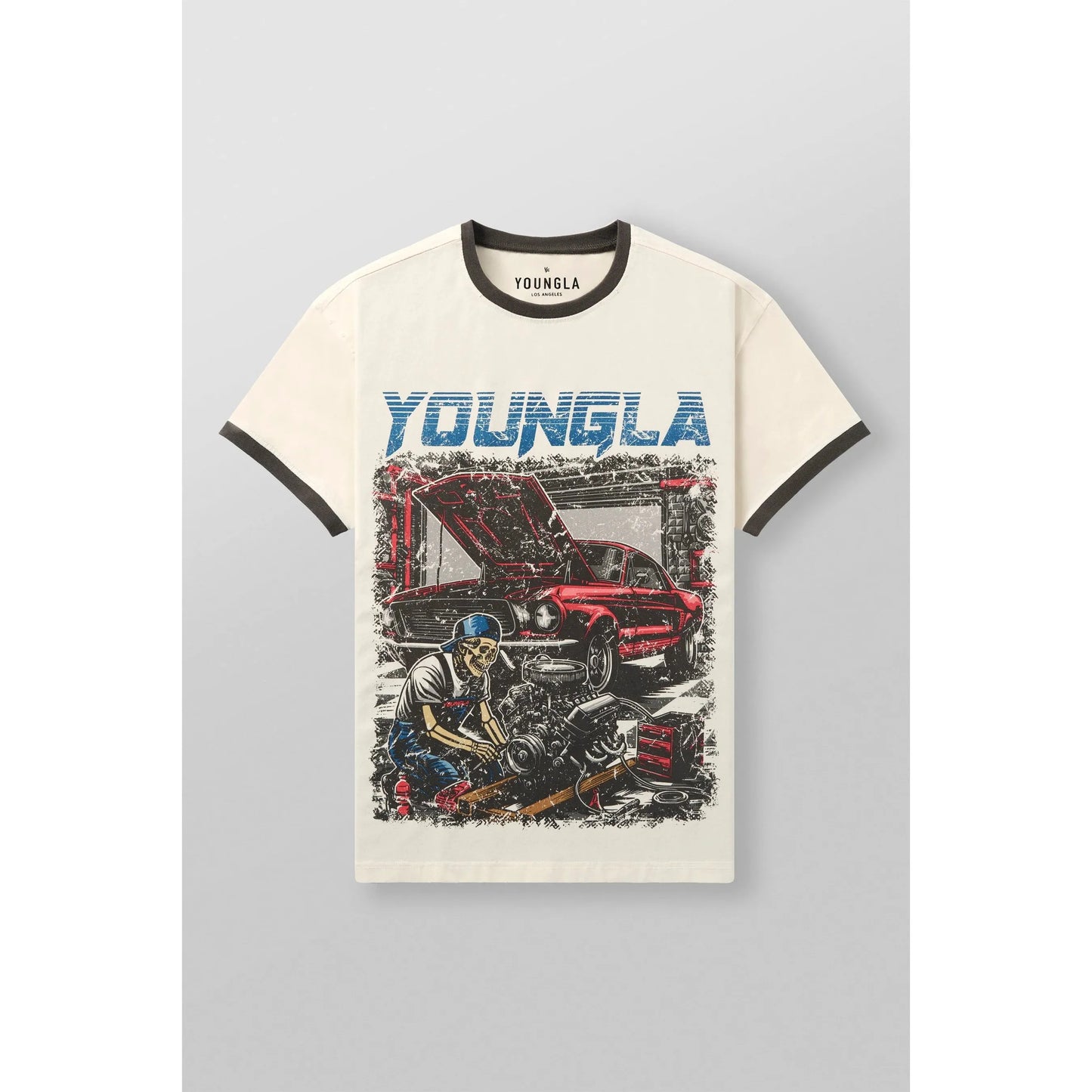 4033 RETRO RINGER TEES