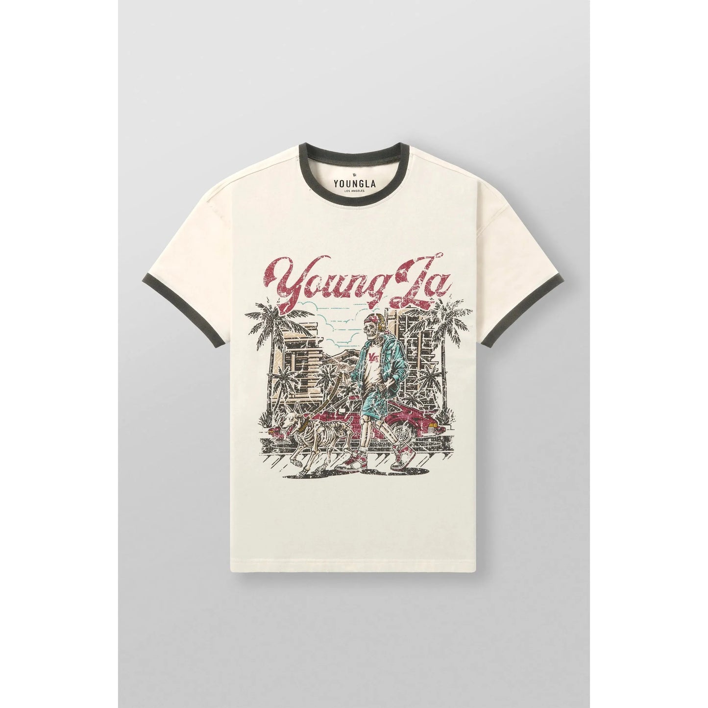 4033 RETRO RINGER TEES