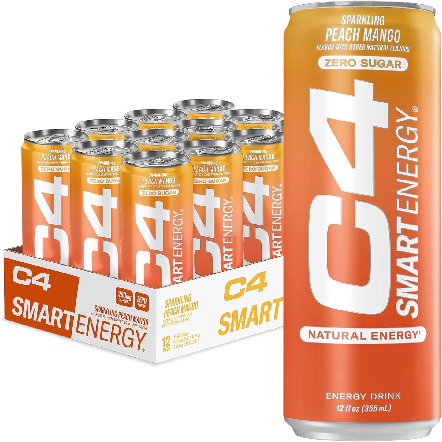 C4 Energy Smart Bebida Pack 12 Latas - Suplefit Mx