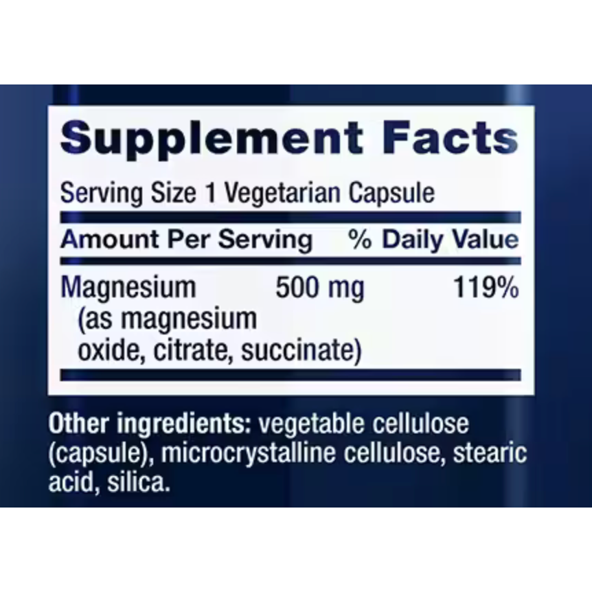 Magnesio 500mg - Suplefit Mx