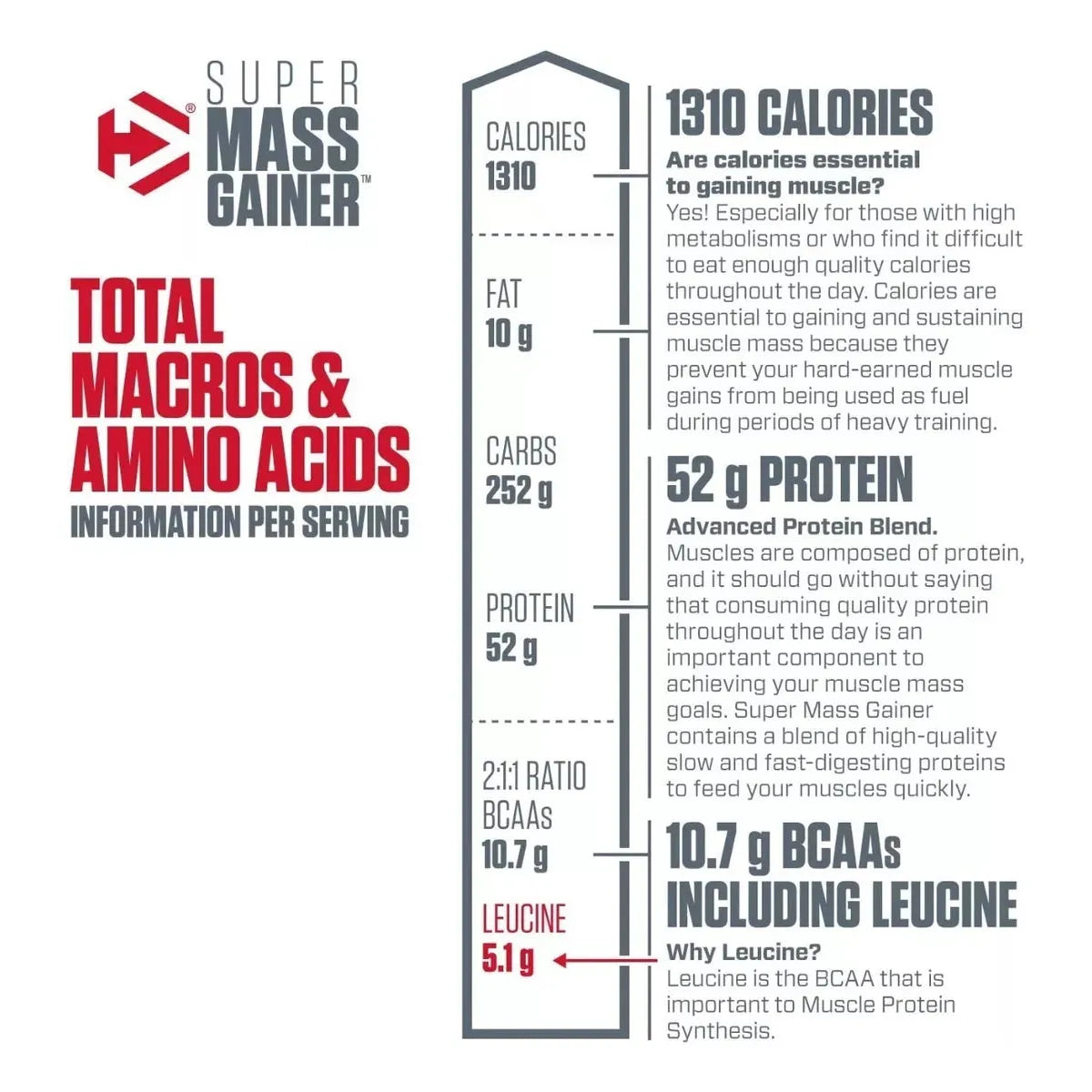 Super Mass Gainer 12lb