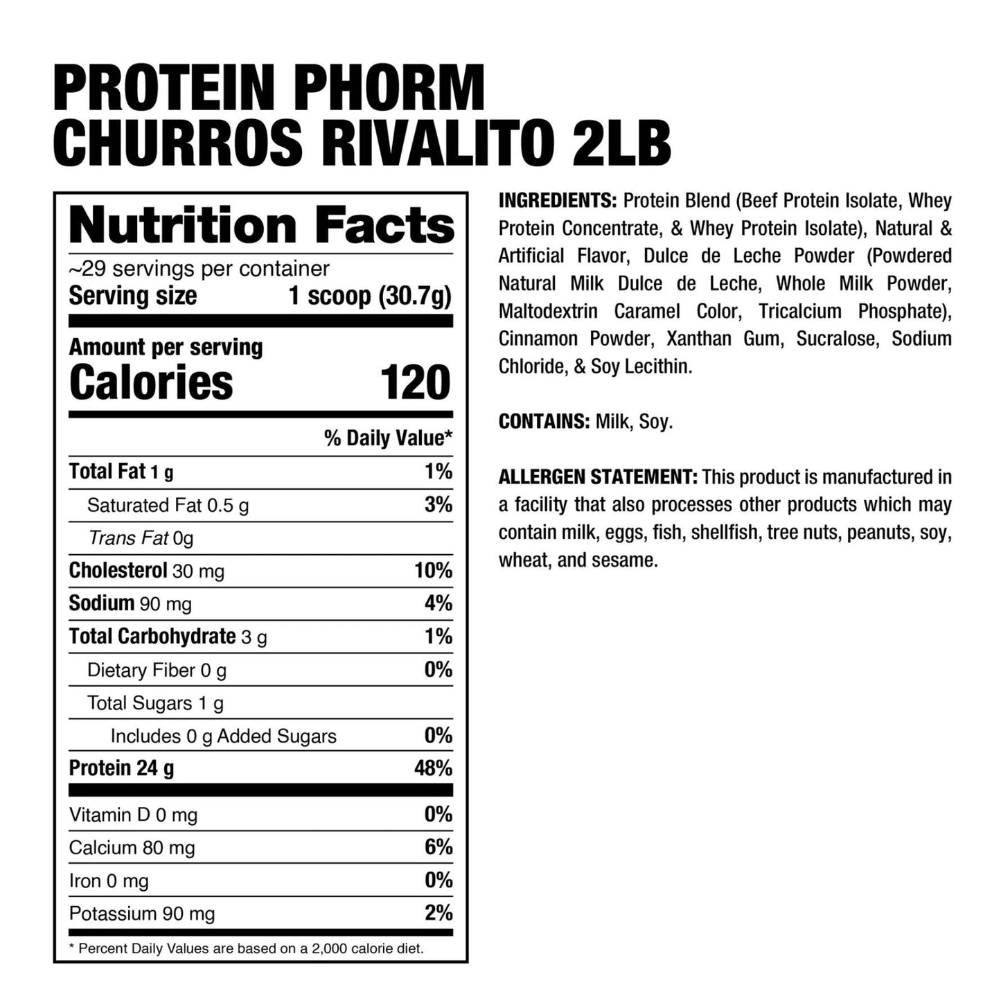 DRAGON PHARMA PROTEIN PHORM HIBRIDA BEEF + WHEY EDICION ESPECIAL DADDY AIOLI SABOR CHURRO RIVALITO 2LB - Suplefit Mx