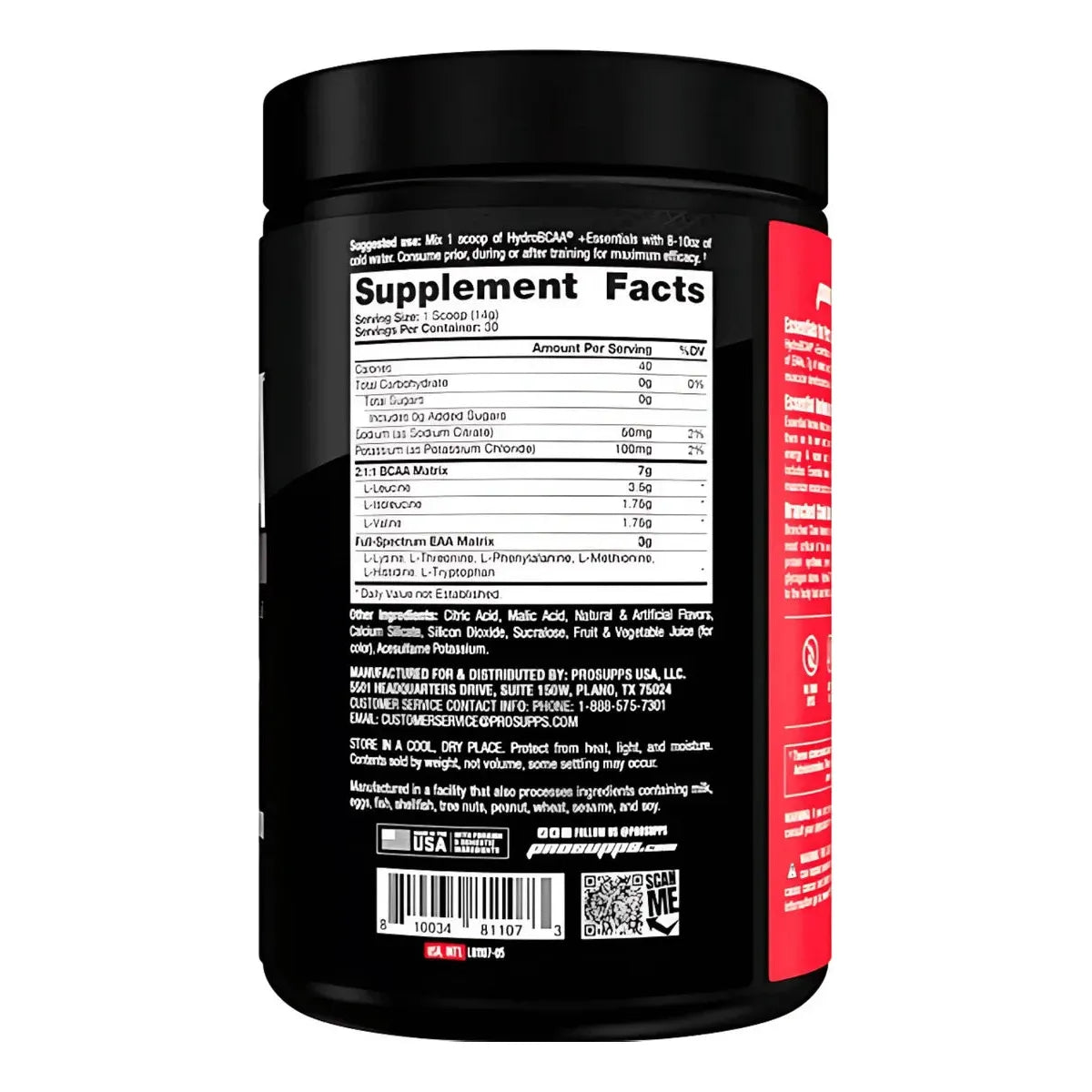 Hydro BCAA + Essentials 30 servicios