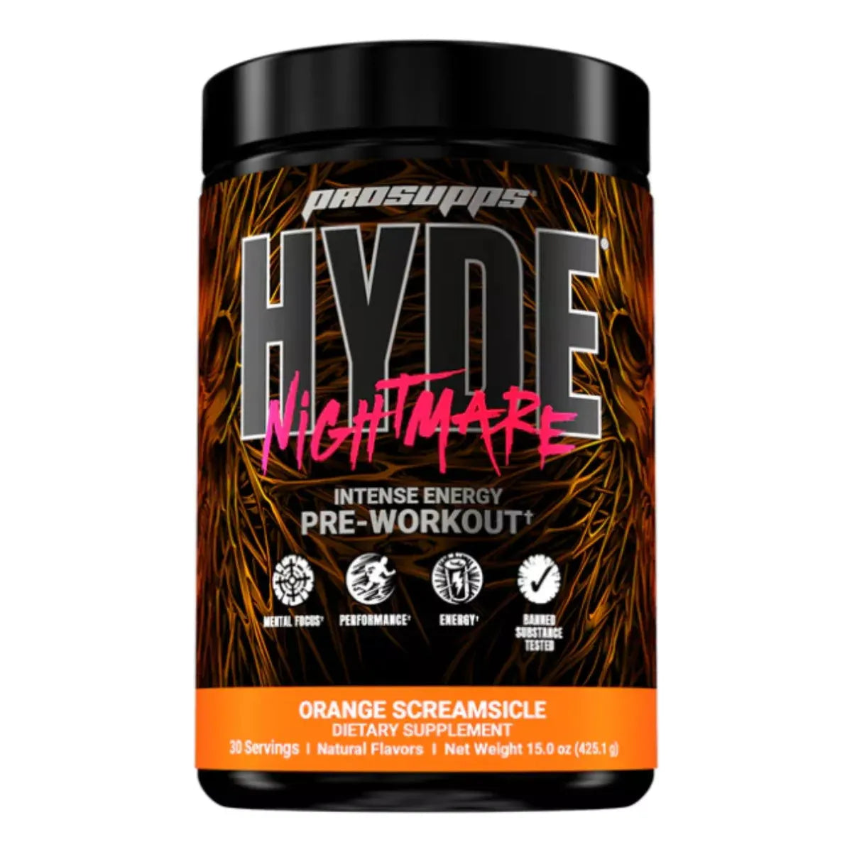Hyde Nightmare Intense Energy Pre-Workout 30 servicios
