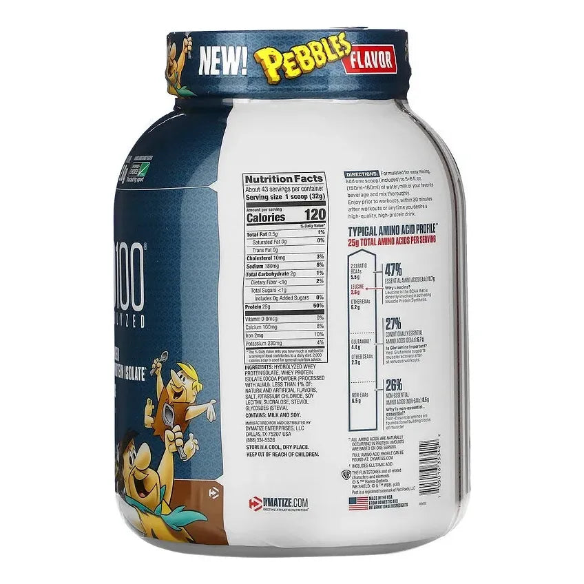 ISO 100 HYDROLIZED 3LB