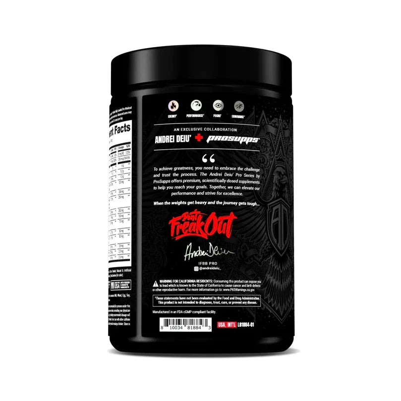 Pro Series Infinite Pre-Workout Andrei Deiu 40 servicios