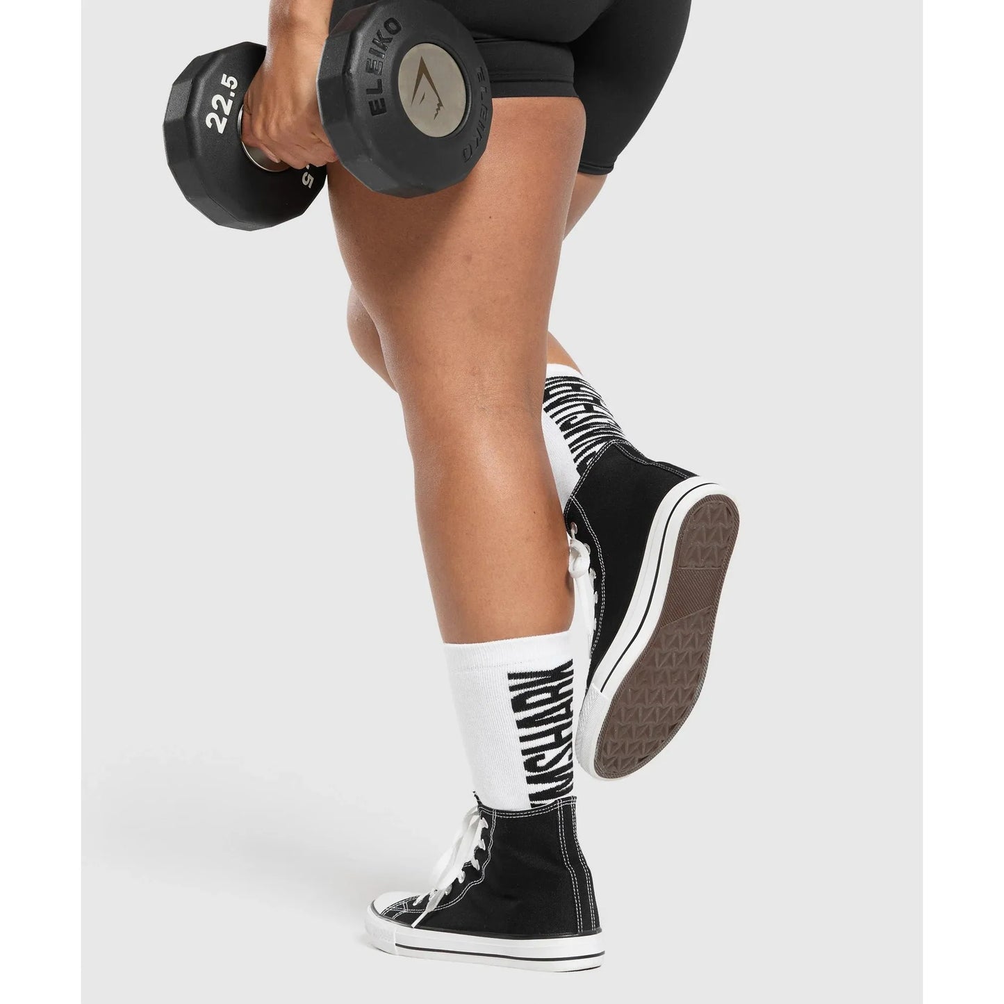 PLUSH WORDMARK CREW SOCK