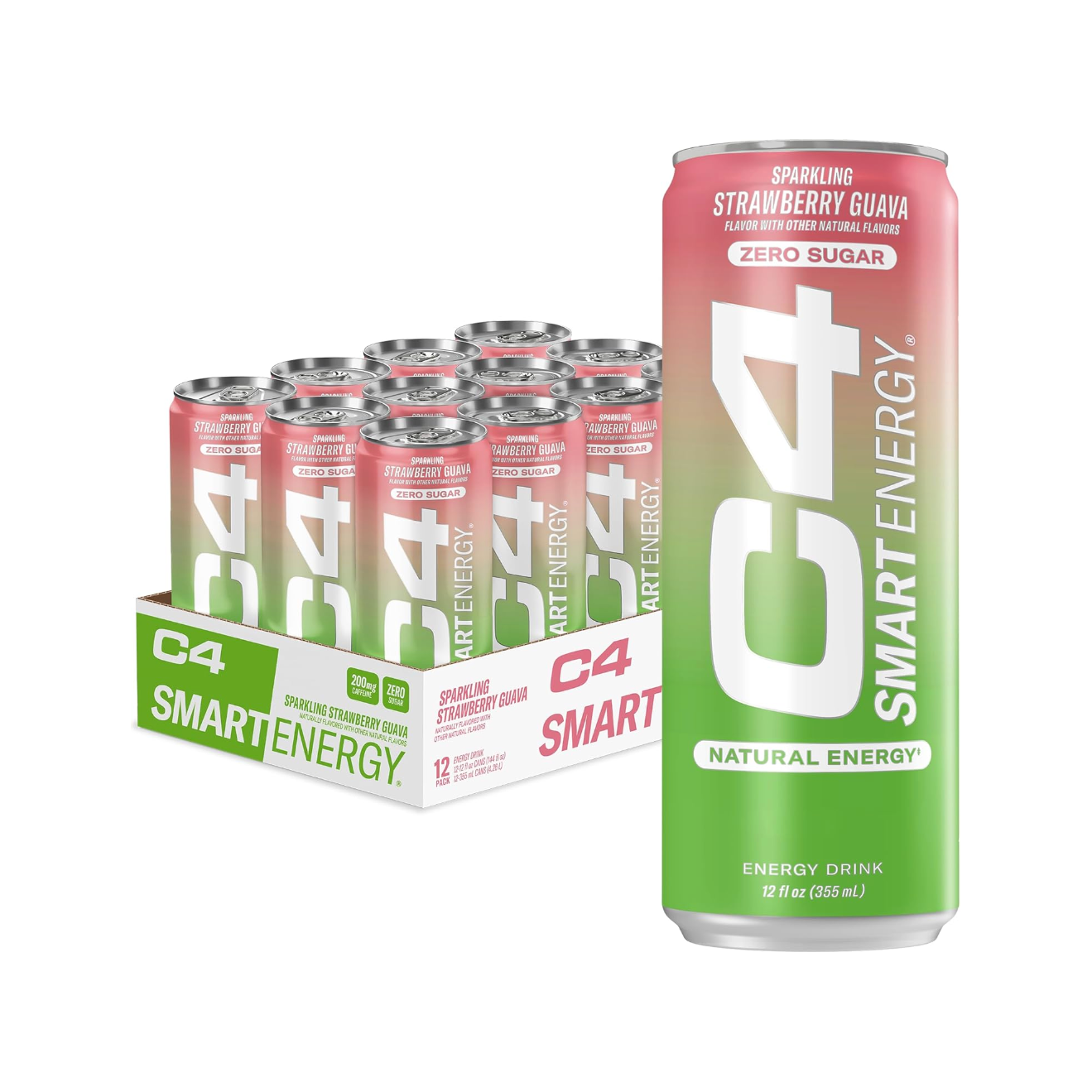 C4 Energy Smart Bebida Pack 12 Latas - Suplefit Mx