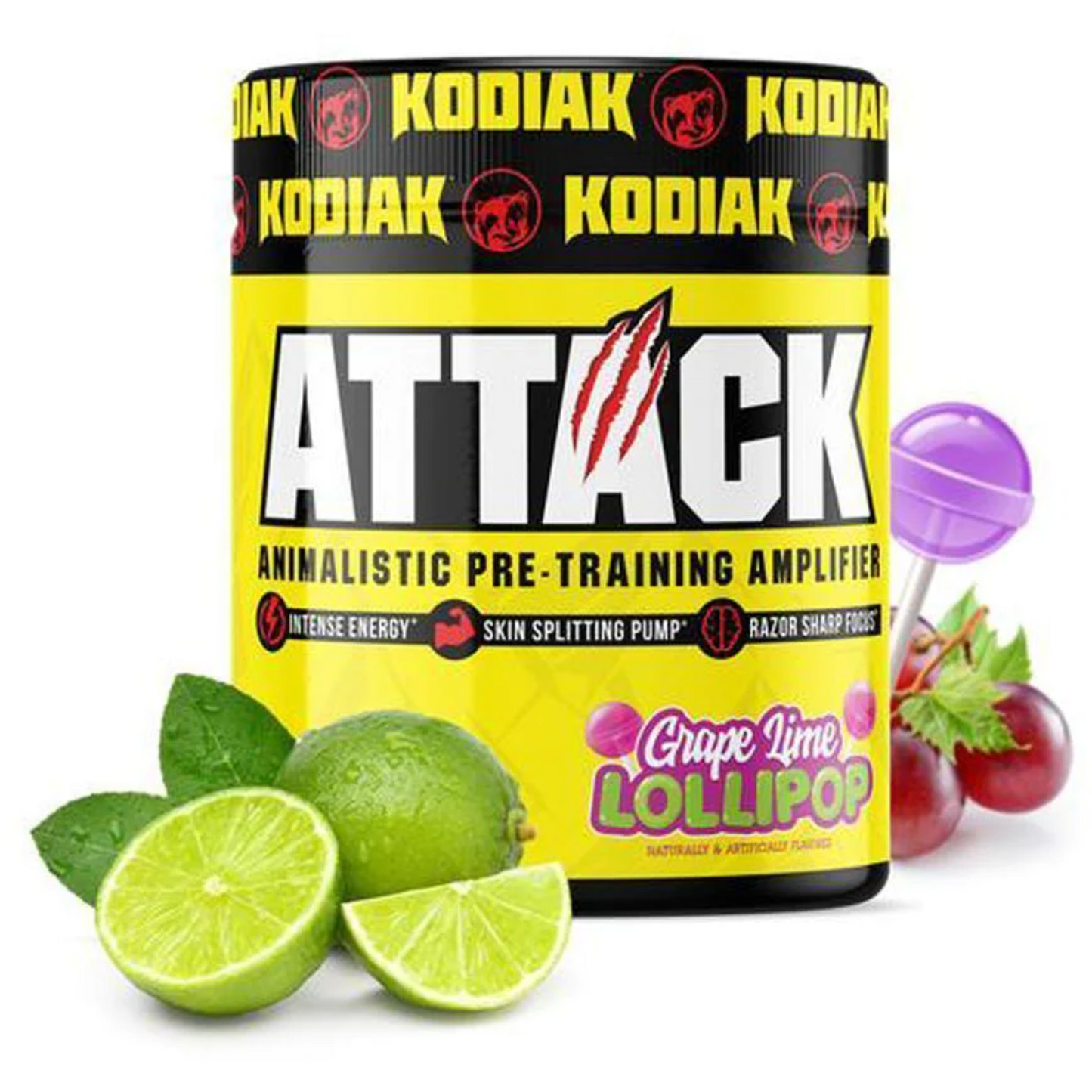 Attack Pre Training Amplifier 25 Servicios - Suplefit Mx