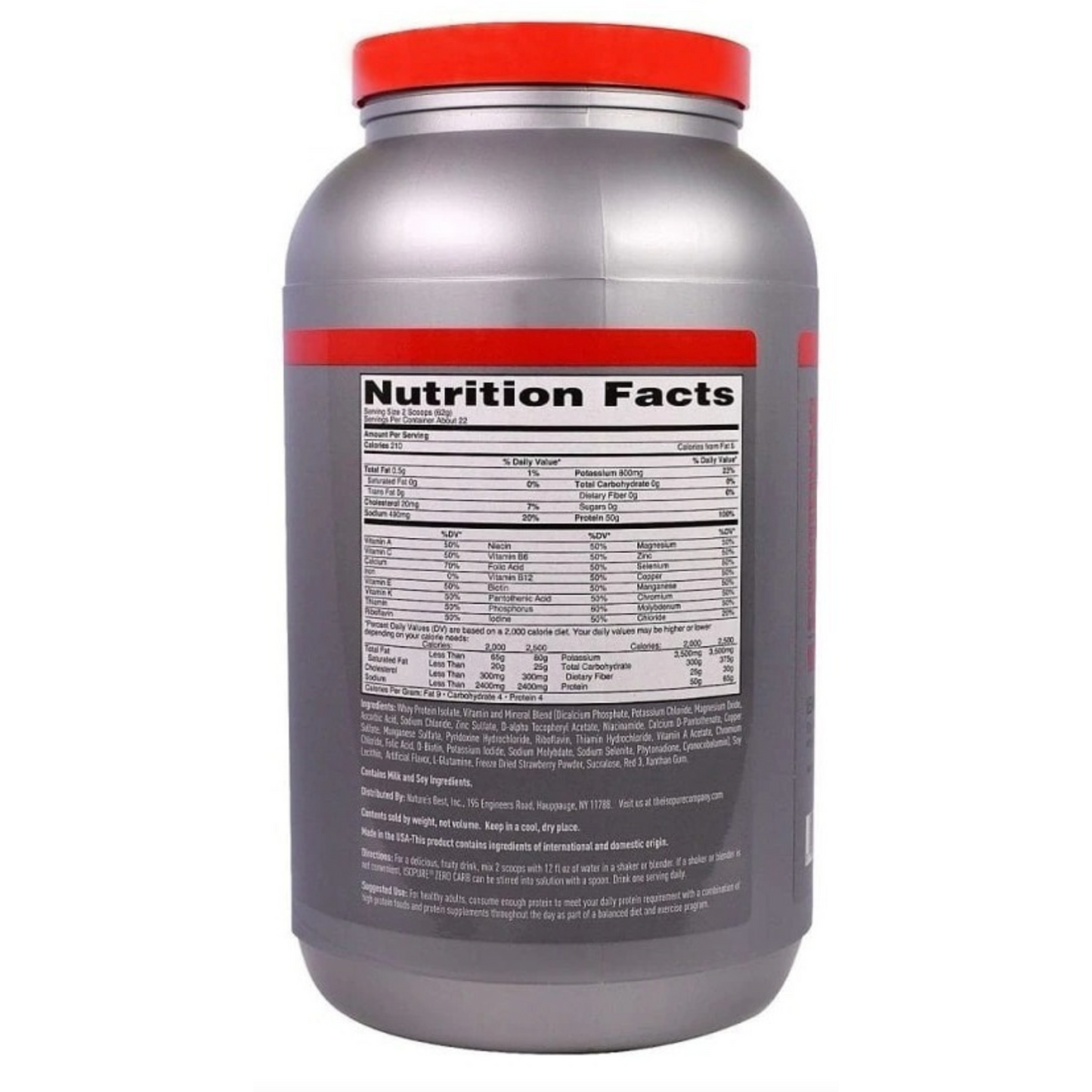 Zero Carb Protein 3LB - Suplefit Mx