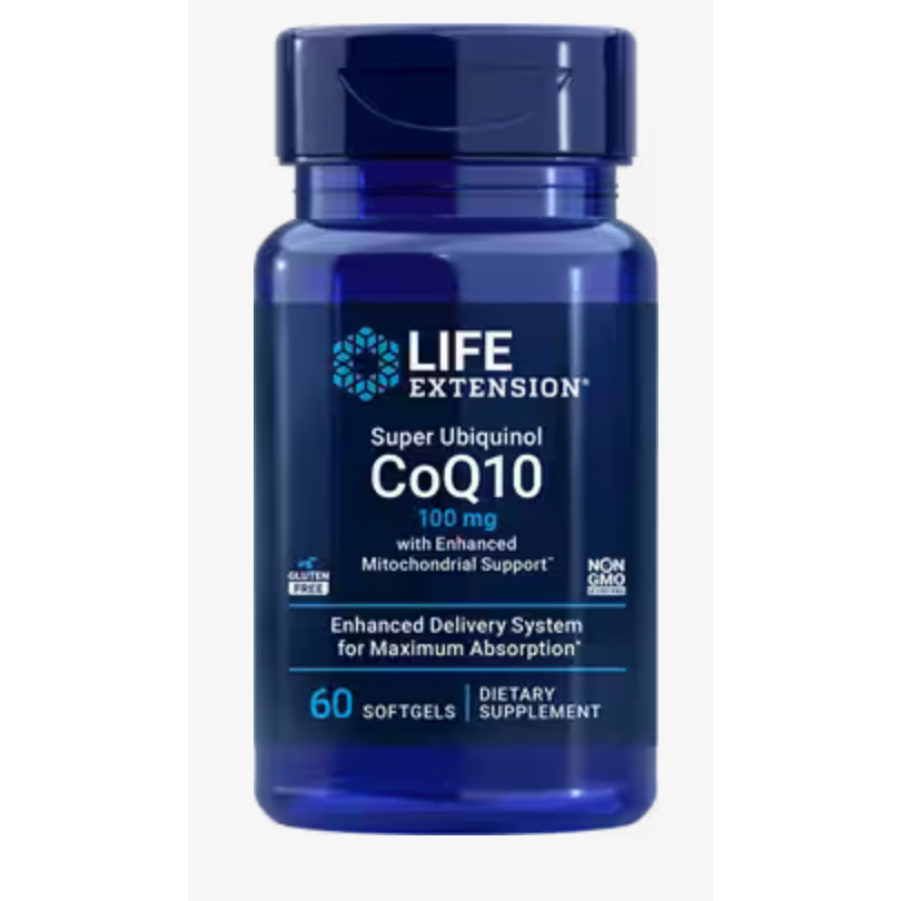 Super Ubiquinol CoQ10 100mg - Suplefit Mx
