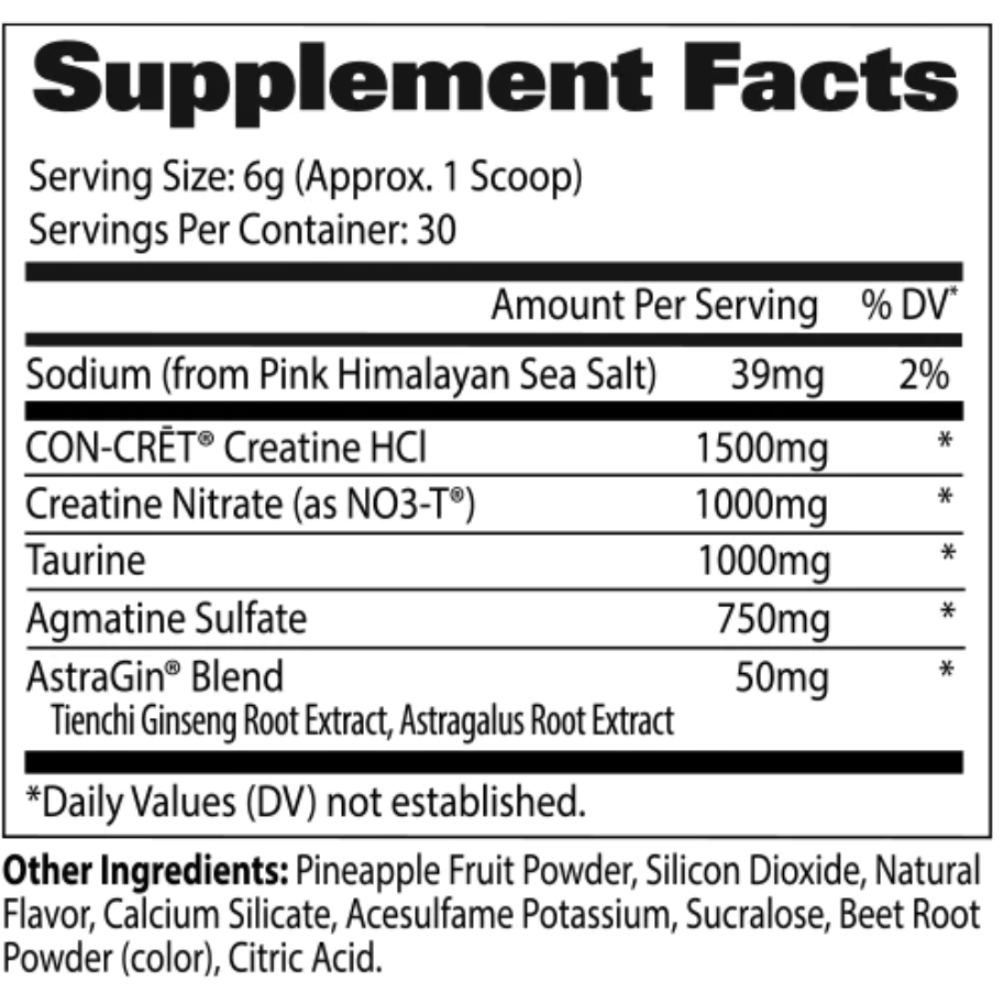 Creatina HCI+ - Suplefit Mx