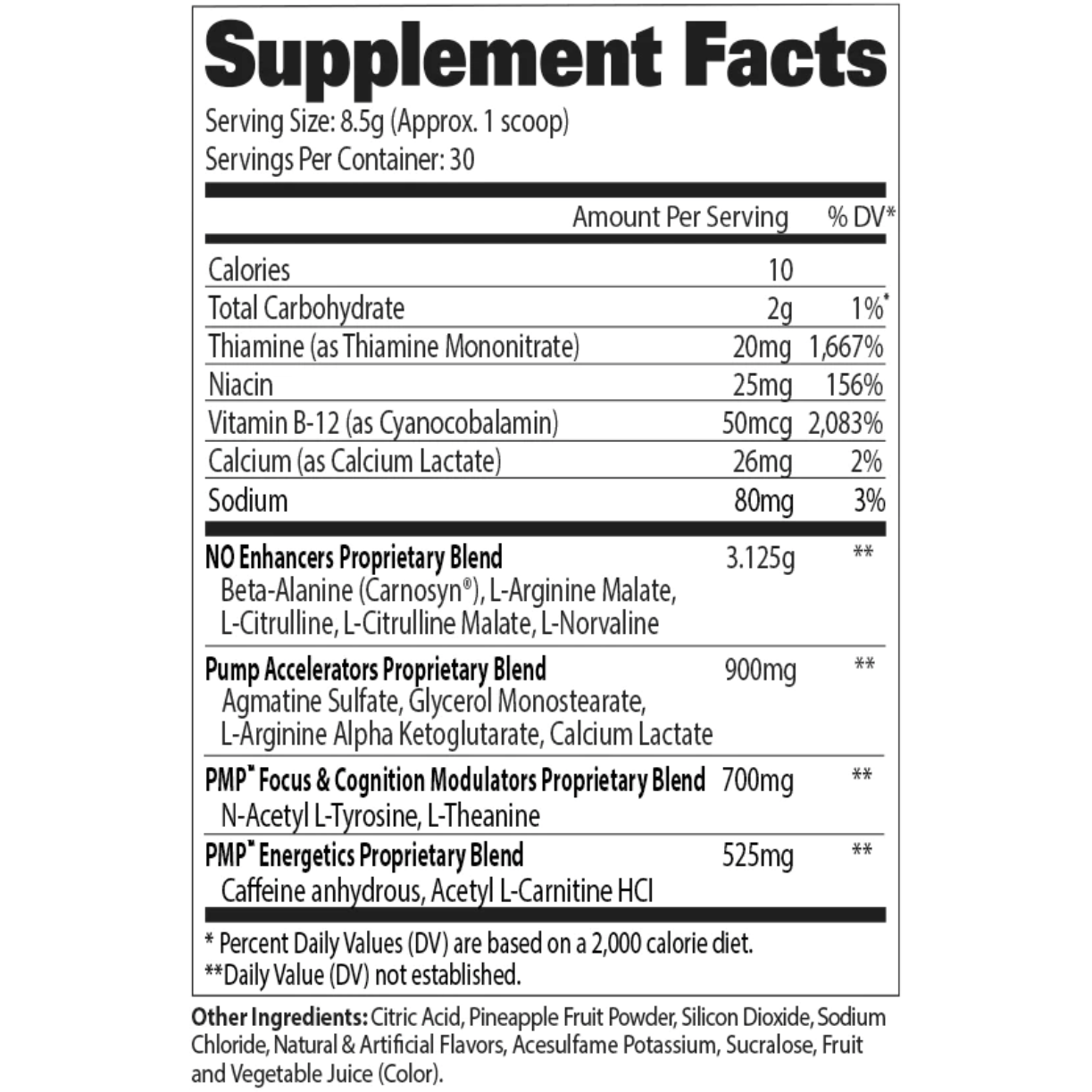 Peak Muscle Performance PMP - Suplefit Mx