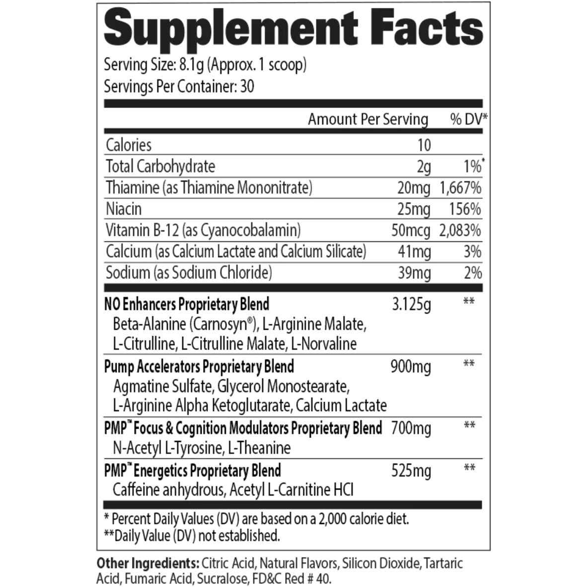 Peak Muscle Performance PMP - Suplefit Mx
