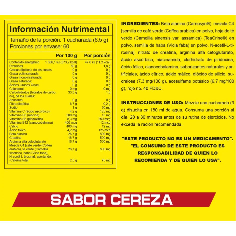 C4 60 Servicios - Suplefit Mx