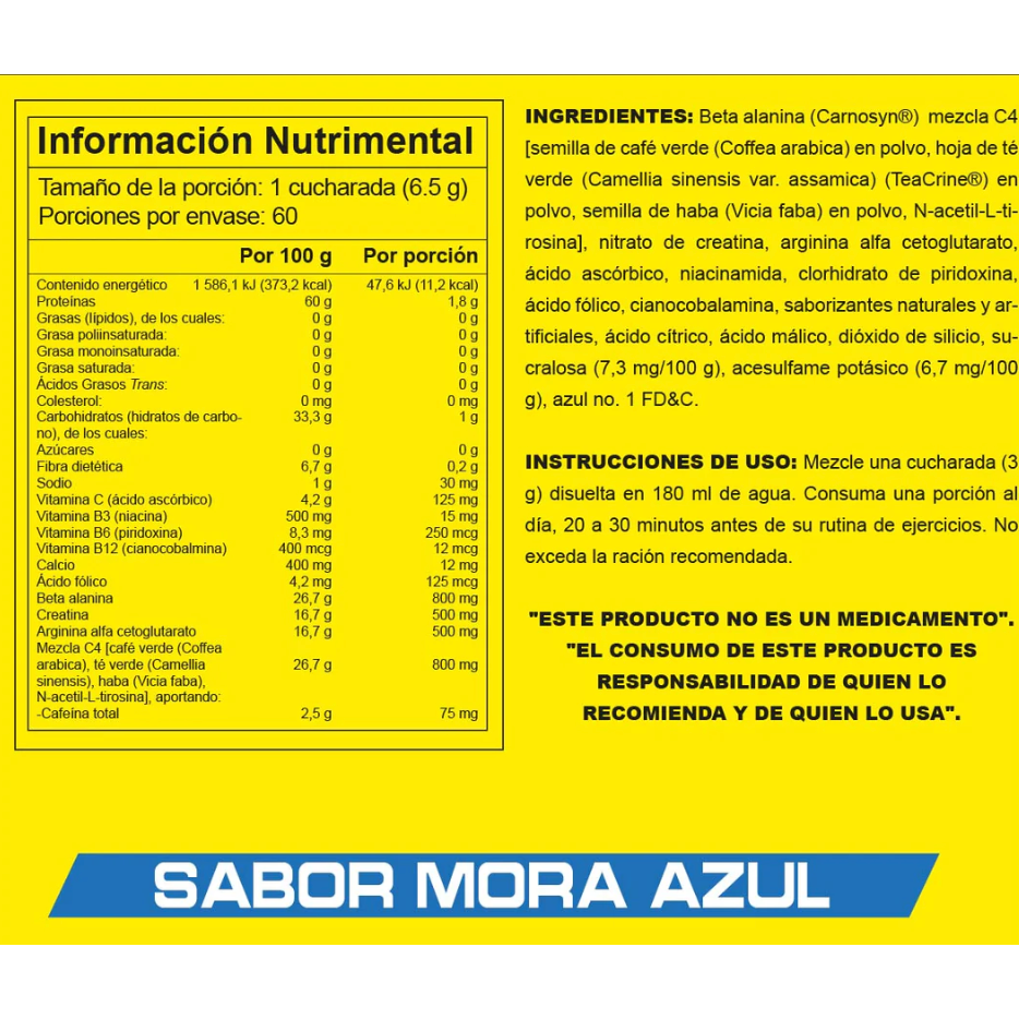 C4 60 Servicios - Suplefit Mx