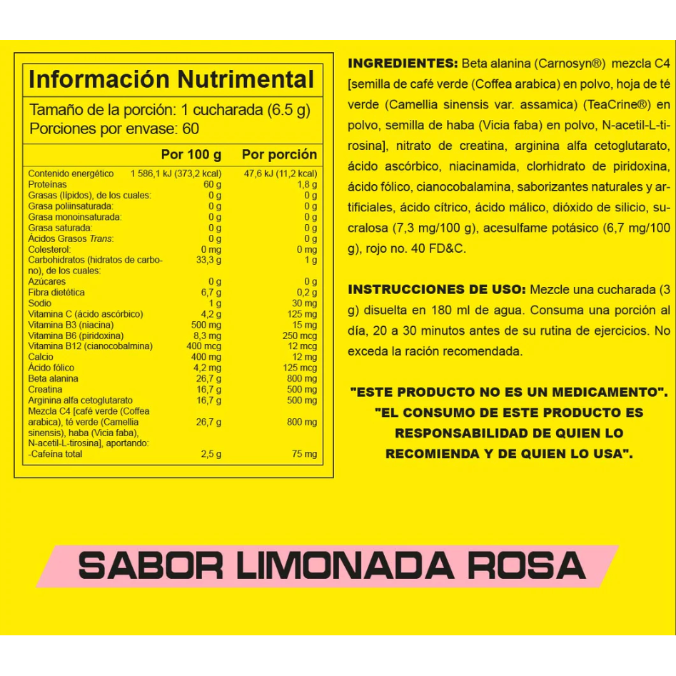 C4 60 Servicios - Suplefit Mx