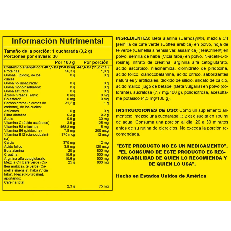 C4 30 Servicios - Suplefit Mx