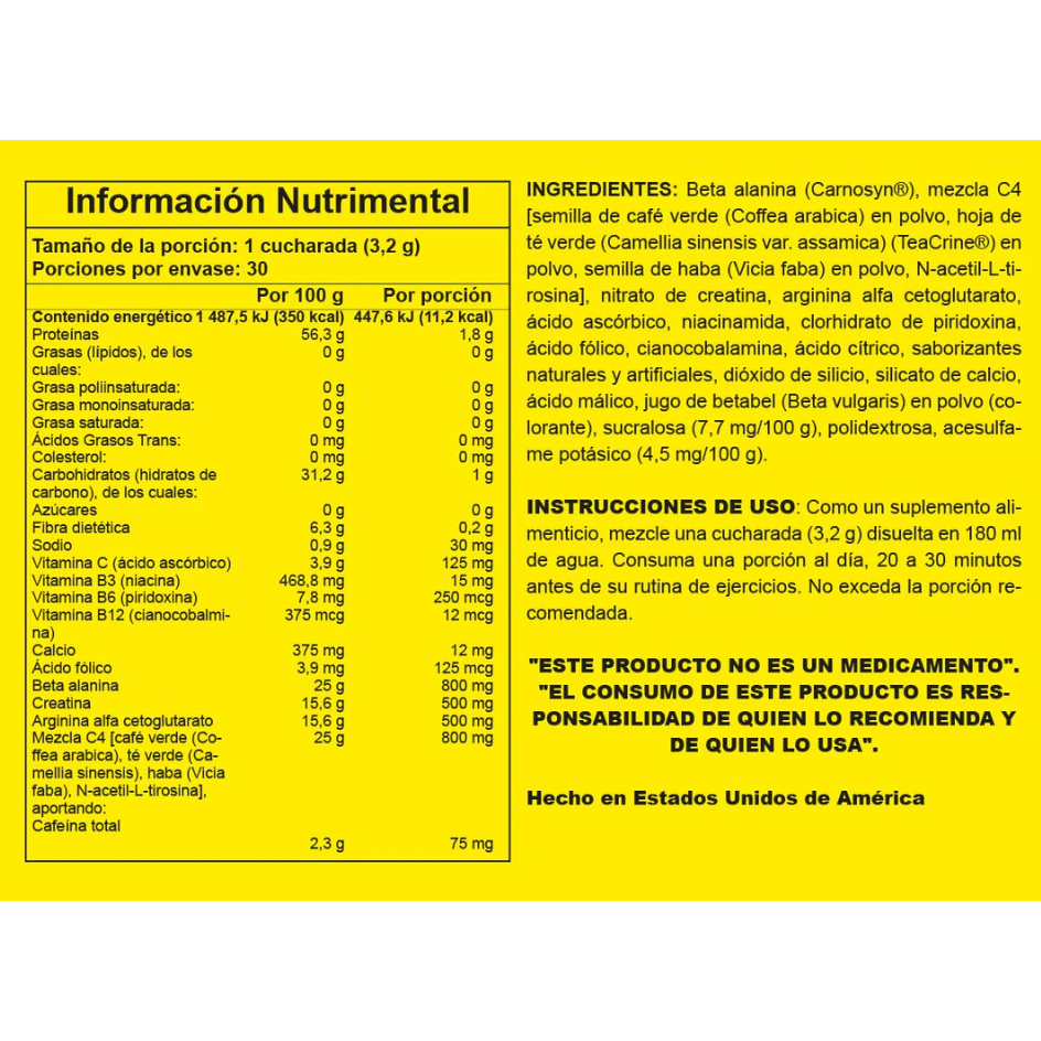C4 30 Servicios - Suplefit Mx
