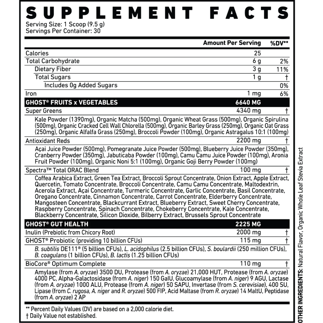 Ghost Greens - Suplefit Mx