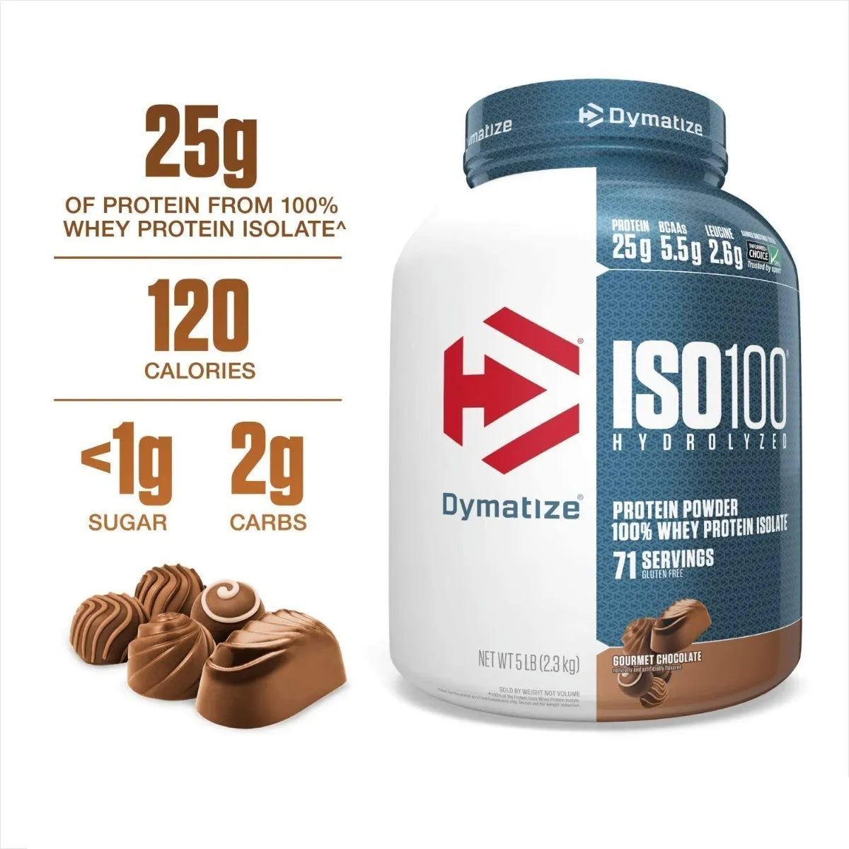 ISO 100 Hydrolized 5LB - Suplefit Mx