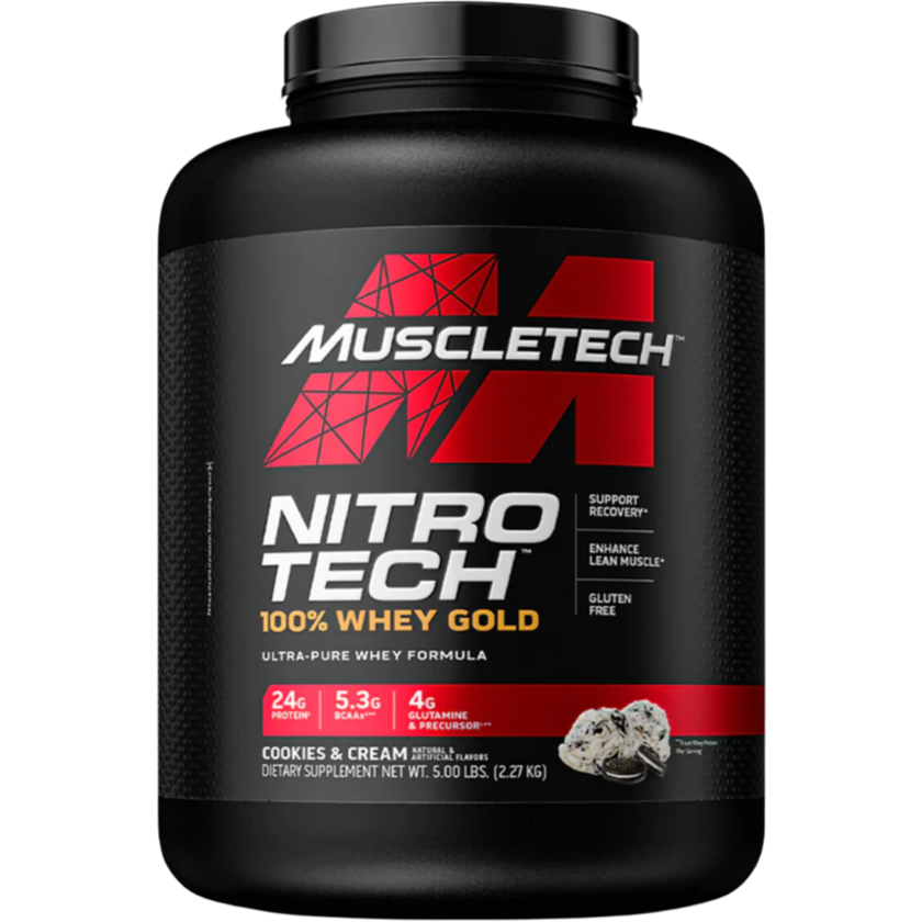 Nitro Tech 100% WHEY Gold - Suplefit Mx