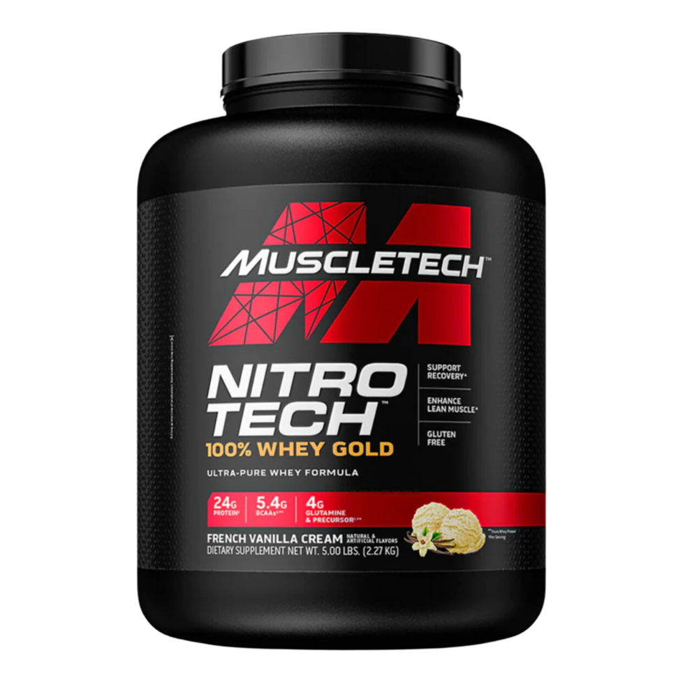 Nitro Tech 100% WHEY Gold - Suplefit Mx