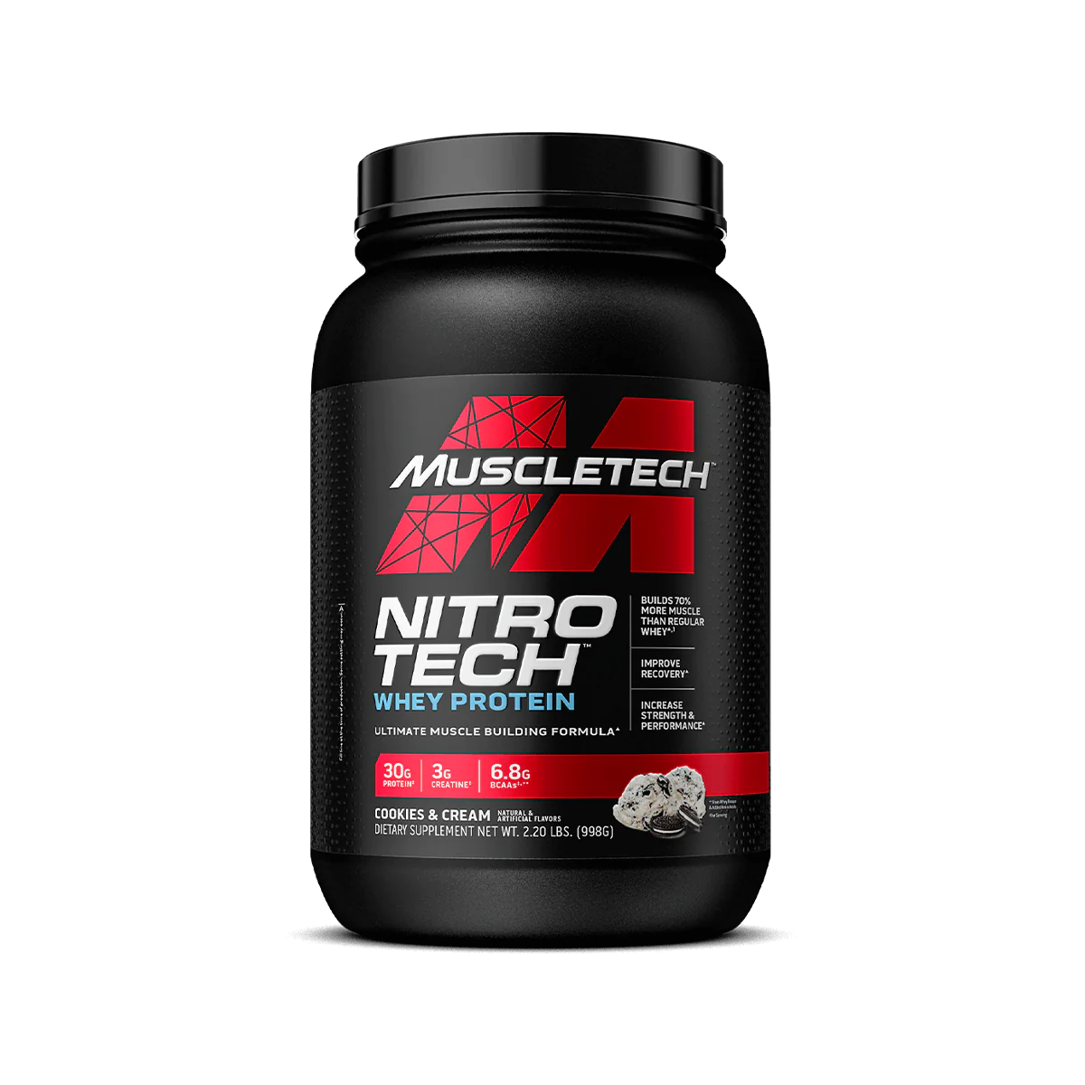 Nitro Tech Whey Protein 2LB