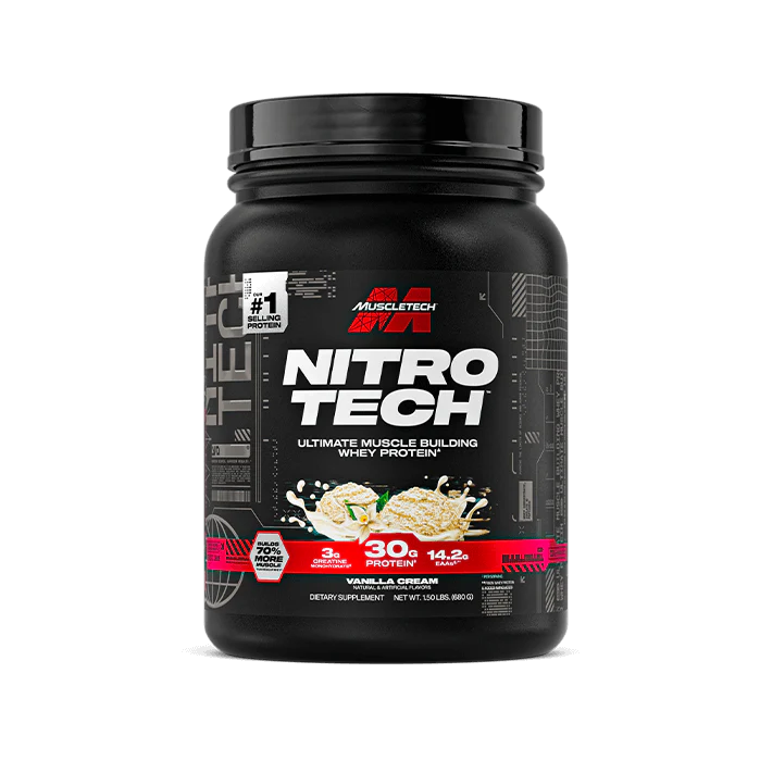 Nitro Tech Whey Protein 2LB
