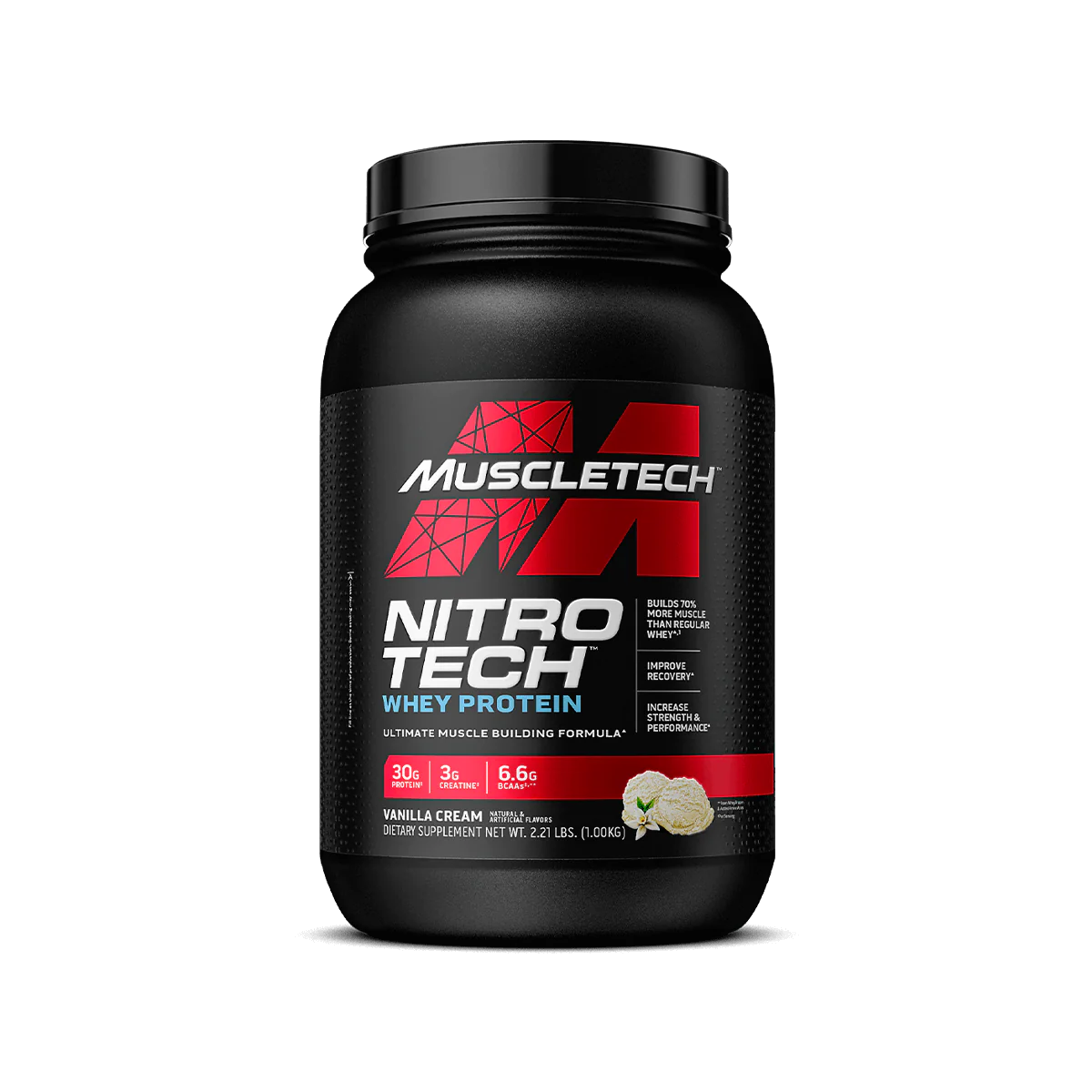 Nitro Tech Whey Protein 2LB
