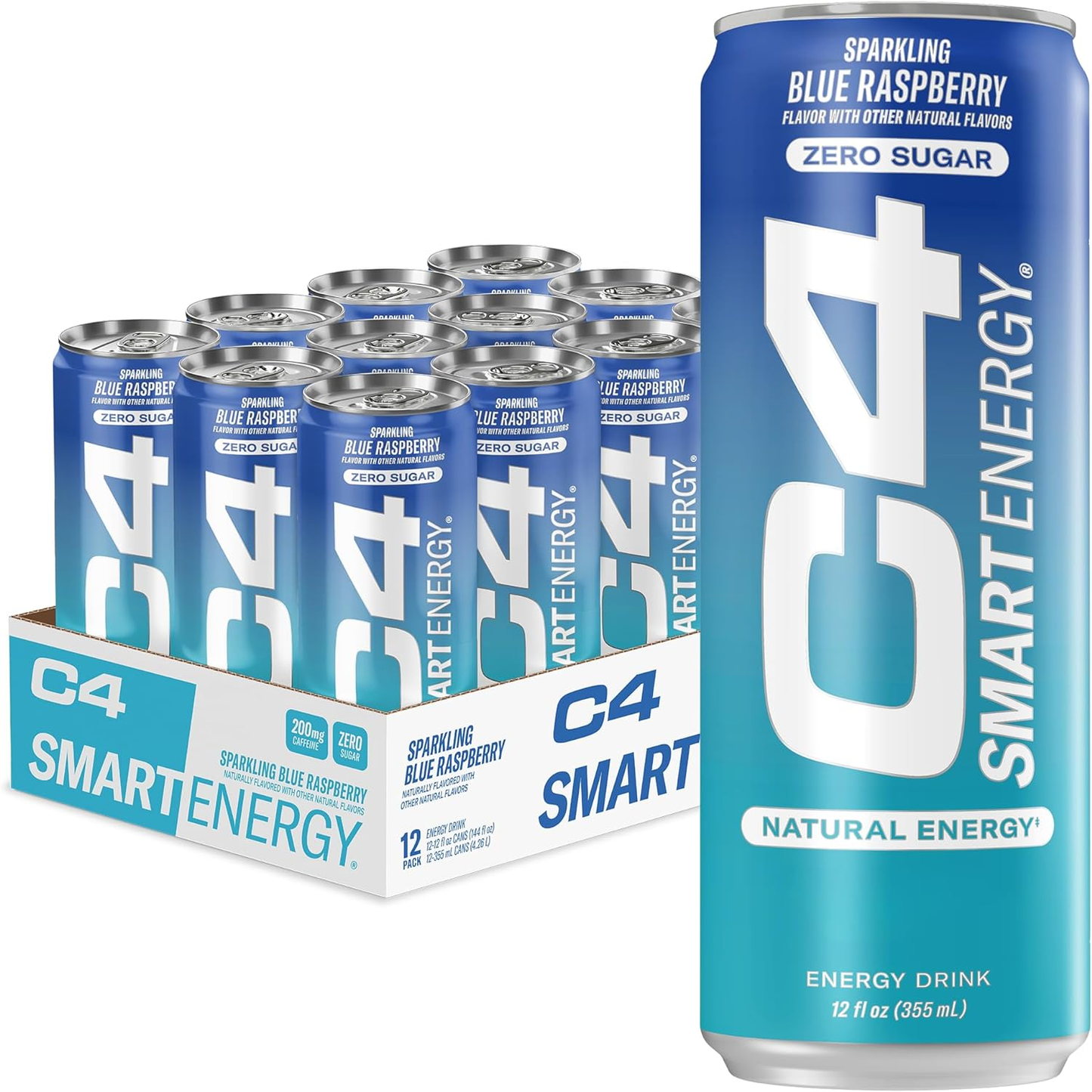 C4 Energy Smart Bebida Pack 12 Latas - Suplefit Mx