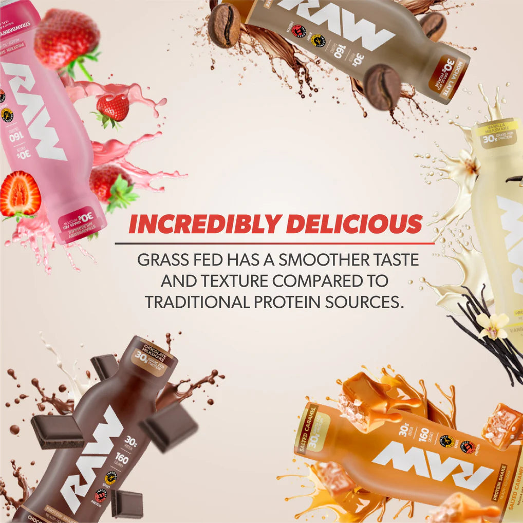 Grass-Fed Isolate Protein Ready to Drink 12 Pack