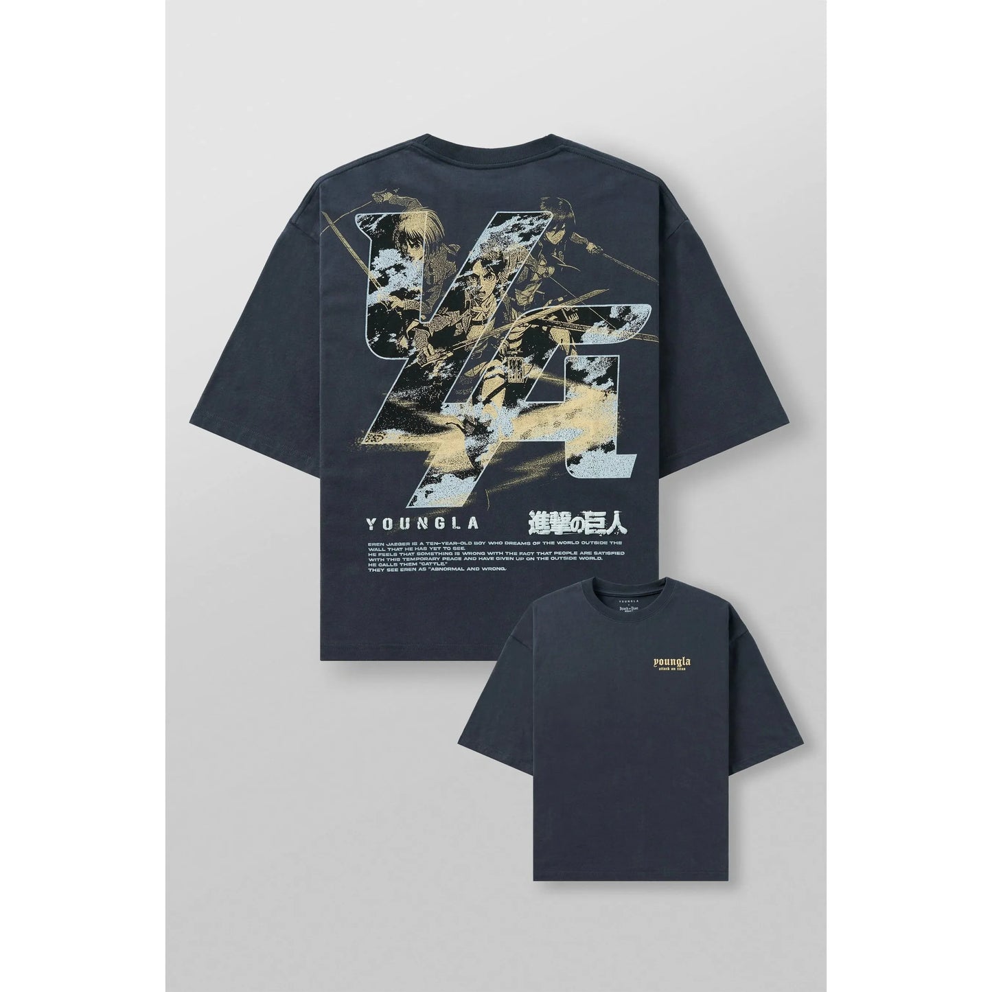4186 - AOT© X YLA CROPPED TEES