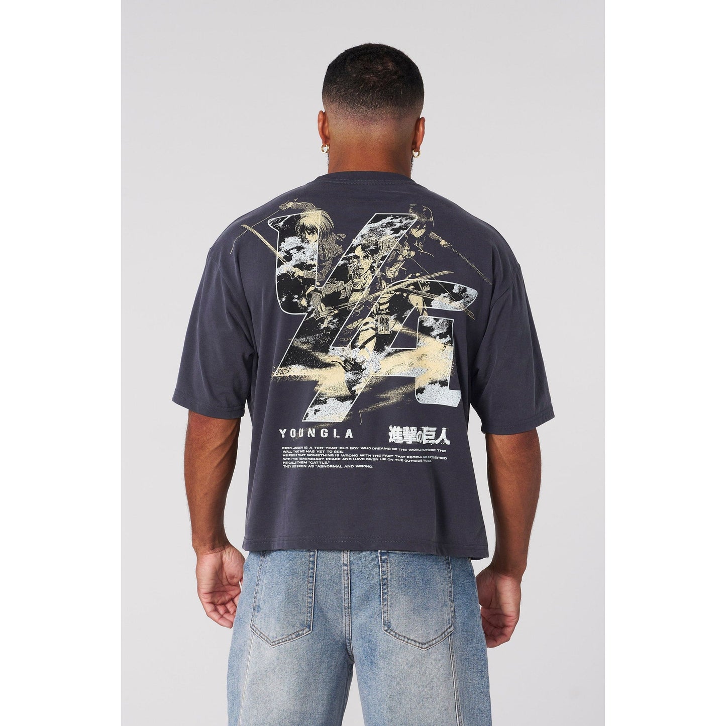 4186 - AOT© X YLA CROPPED TEES