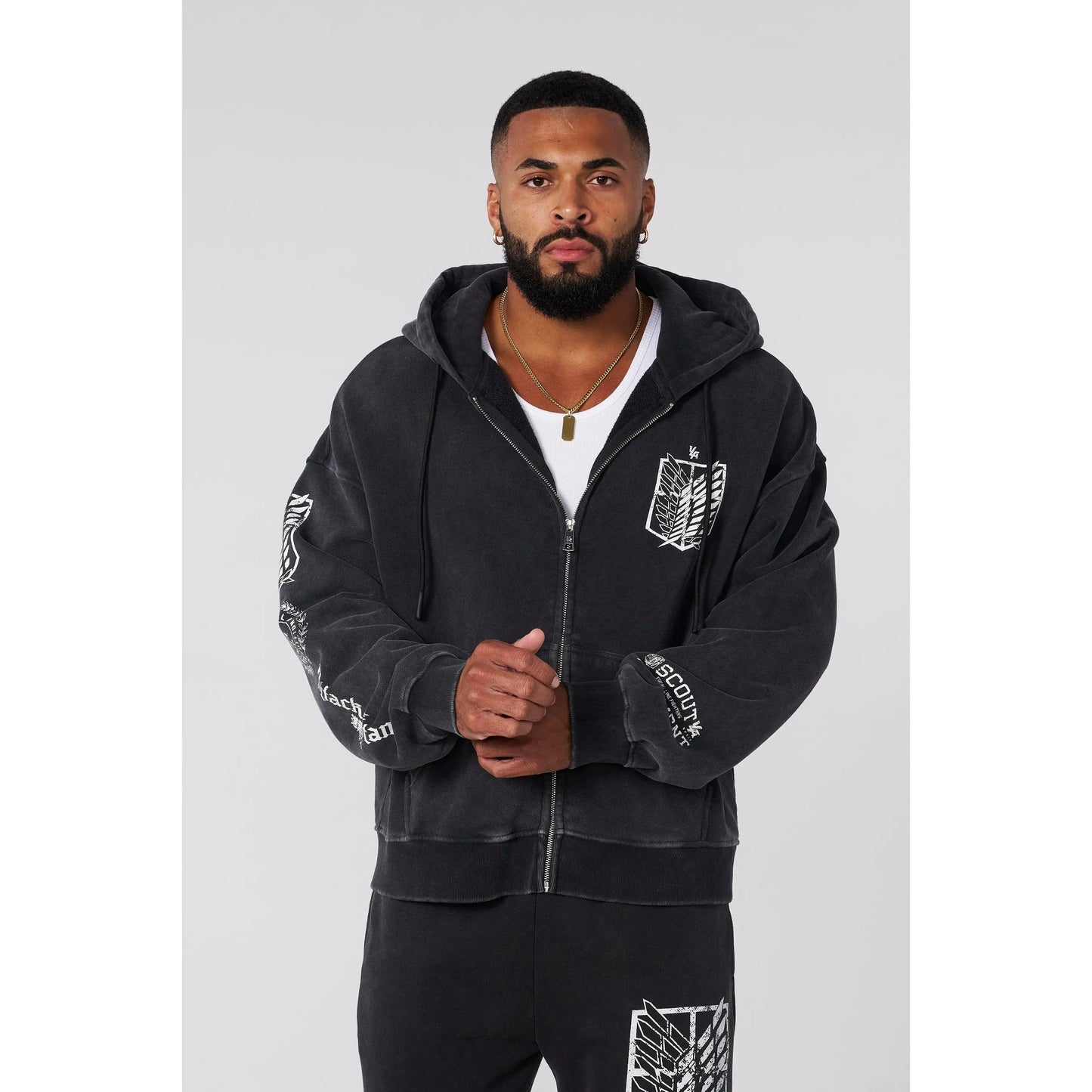 5138 AOT© x YLA ZIP-UP HOODIES