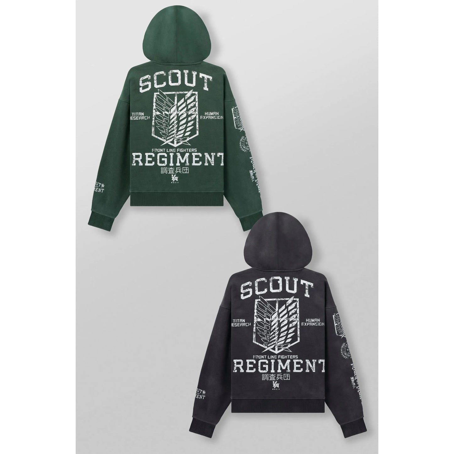 5138 AOT© x YLA ZIP-UP HOODIES