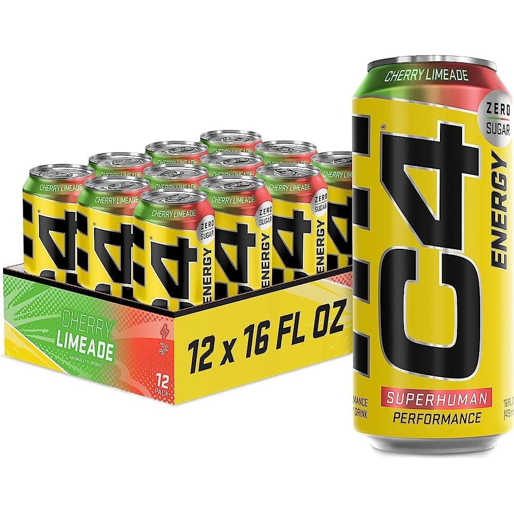 C4 Original Energy Bebida Pack 12 Latas - Suplefit Mx