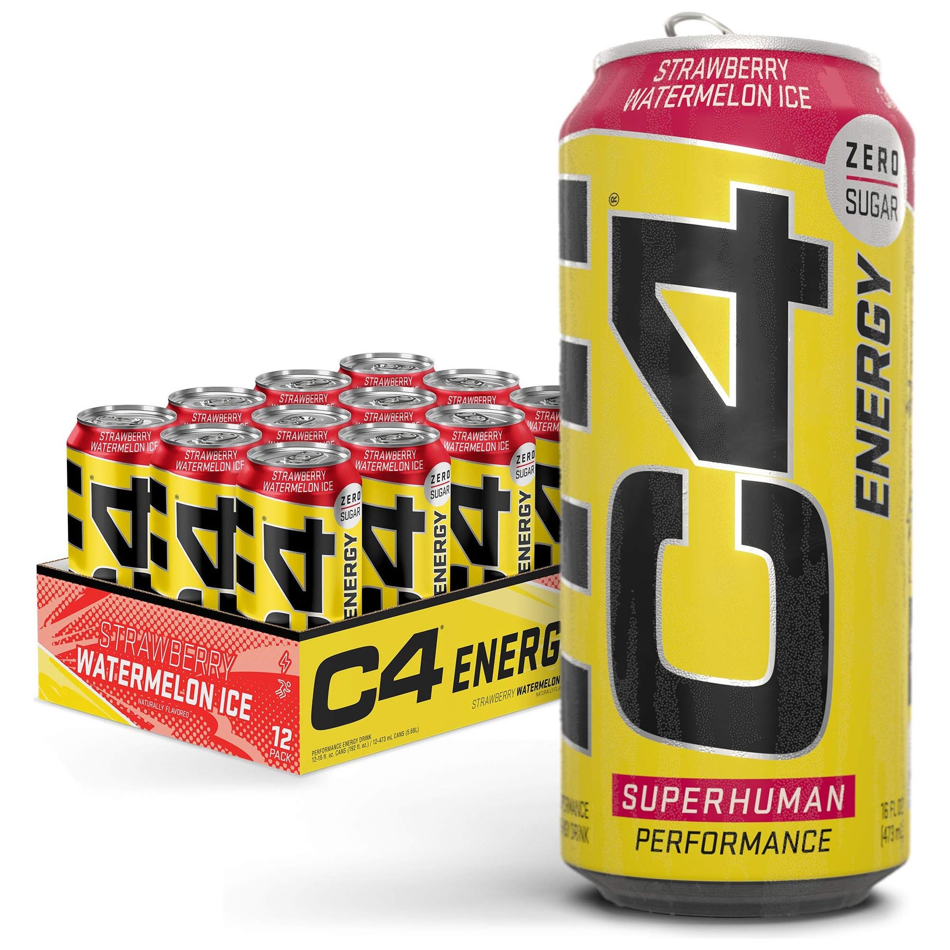 C4 Original Energy Bebida Pack 12 Latas - Suplefit Mx