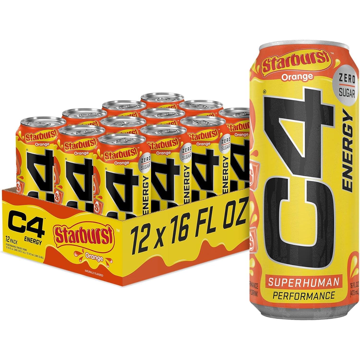 C4 Original Energy Bebida Pack 12 Latas - Suplefit Mx