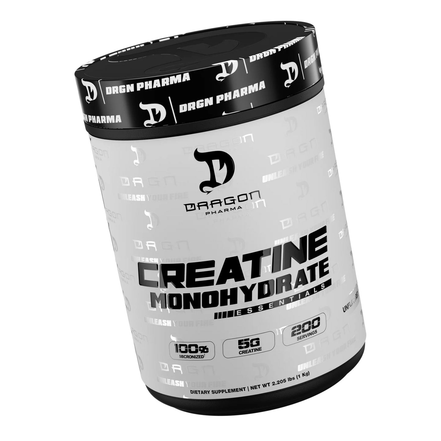 Creatina Monohidratada Dragon Pharma Sin Sabor 1kg