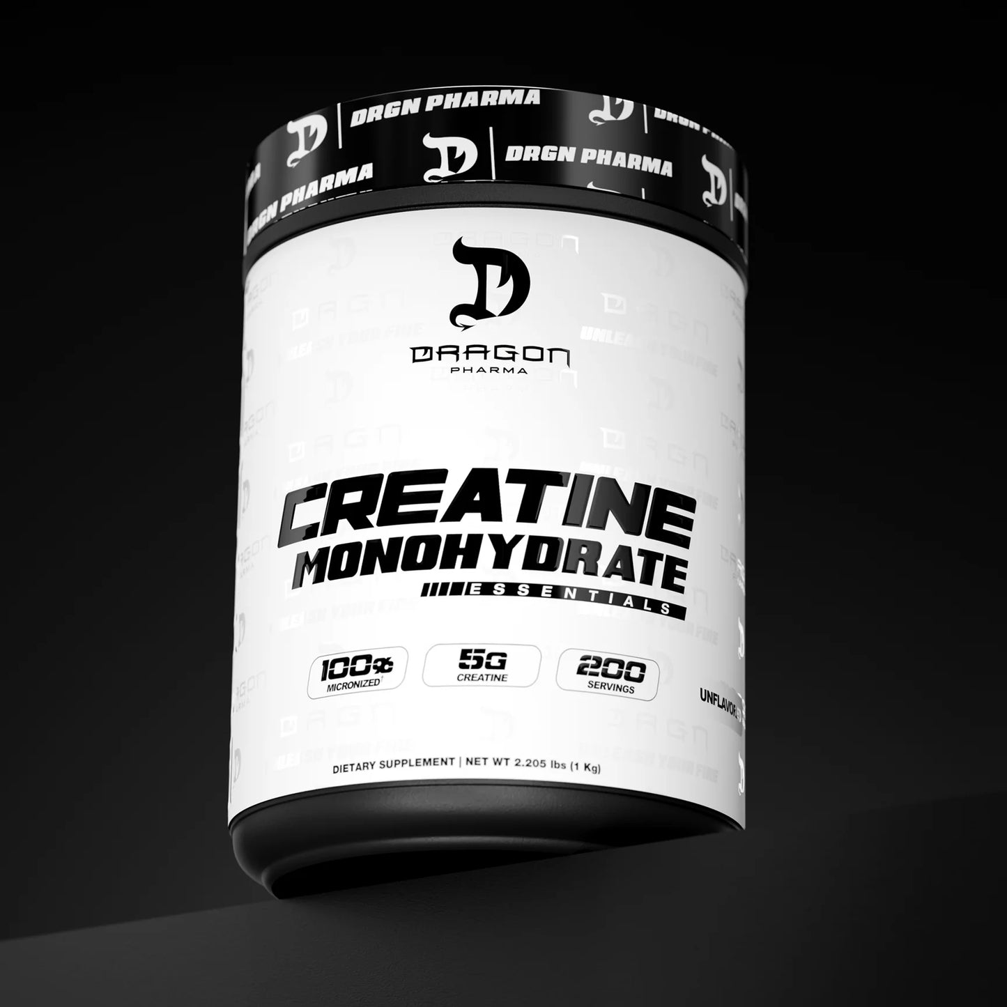 Creatina Monohidratada Dragon Pharma Sin Sabor 1kg