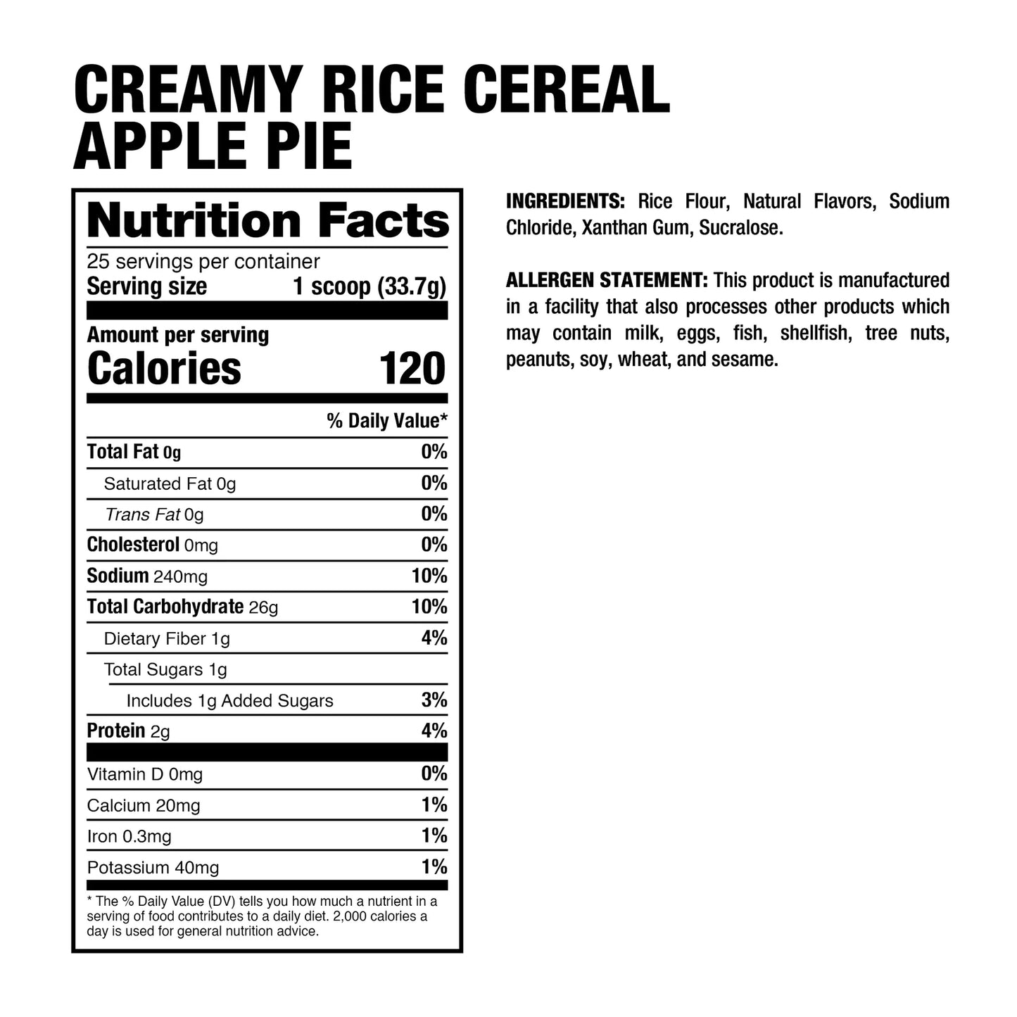 Creamy Rice Dragon Pharma - Cereal de Arroz Instantaneo 25 Servicios