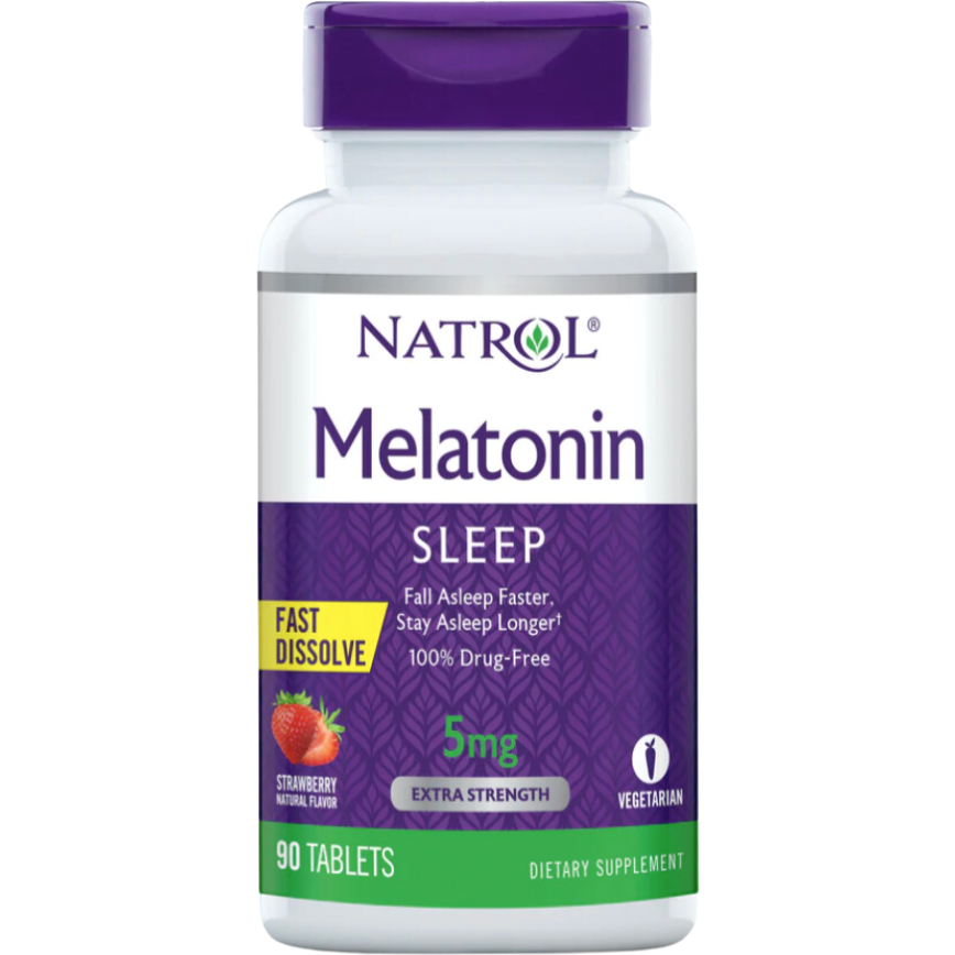 Melatonina Fast Dissolve 5mg - Suplefit Mx