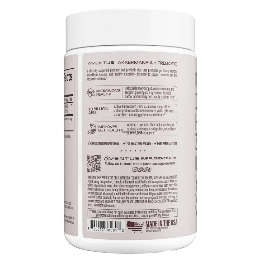 AKKERMANSIA + PREBIOTIC WOMENS DAILY 30 CAPSULAS - Suplefit Mx