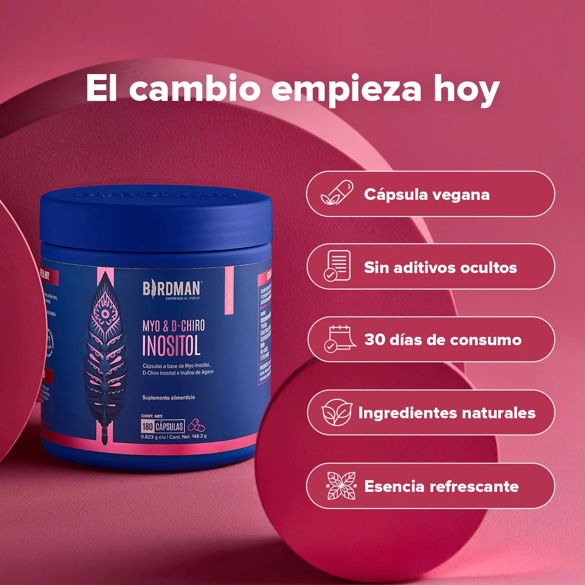 MYO & D-CHIRO INOSITOL - Suplefit Mx