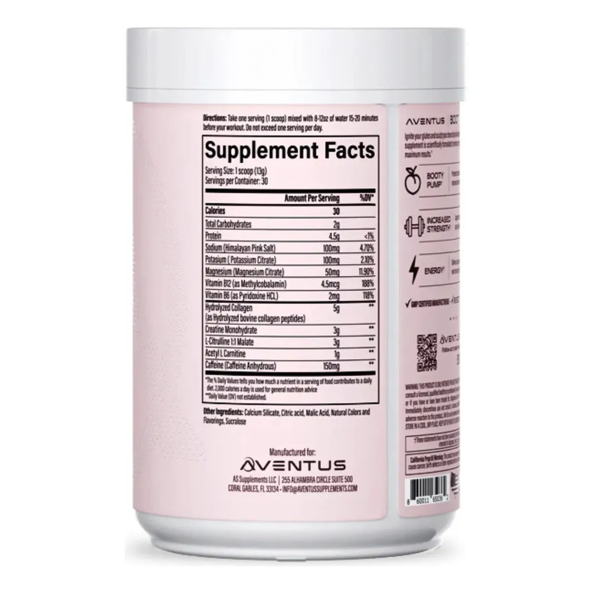 BOOTY PUMP PREMIUM PRE-ENTRENO 390G - Suplefit Mx