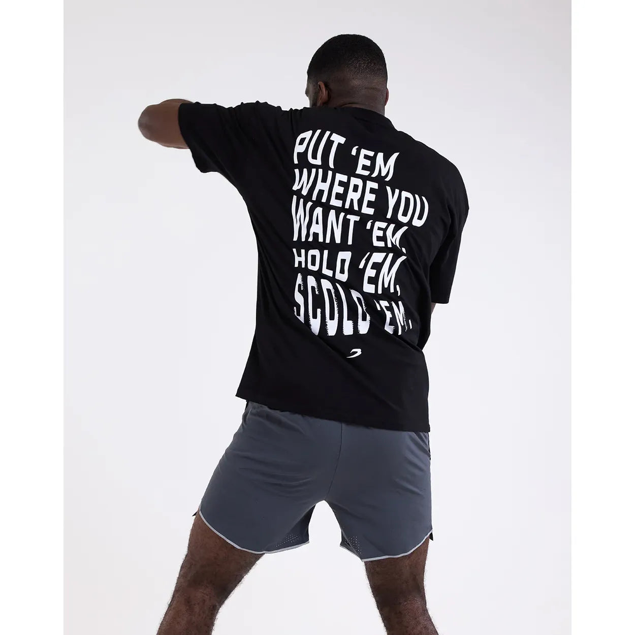 HOLD EM SCOLD EM OVERSIZED T-SHIRT