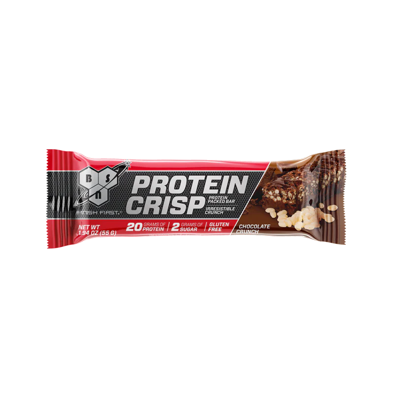 BARRA PROTEICA BSN PROTEIN CRISP 12 PACK - Suplefit Mx
